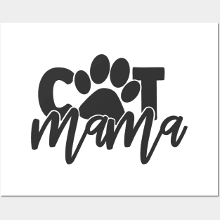 Cat Mama Funny Cat Lover Cat Mother Mom Posters and Art